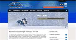 Desktop Screenshot of chautauquasnow.com